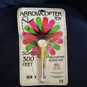 Toy - Colorful Helicopter Flying Toy